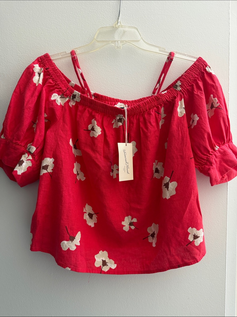 NWT Universal Thread Off-Shoulder Floral Top